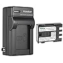 Kastar Battery (1-Pack) and AC Charger for Canon NB-2L, NB-2LH and PowerShot G7, G9, S30, S40, S45, S50, S60, S70, S80, DC410, DC420, VIXIA HF R10