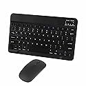Bluetooth Keyboard and Mouse Combo,Portable Rechargeable Slim Wireless Keyboard and Mice for Computer/Desktop/PC/Laptop/Surface and Windows