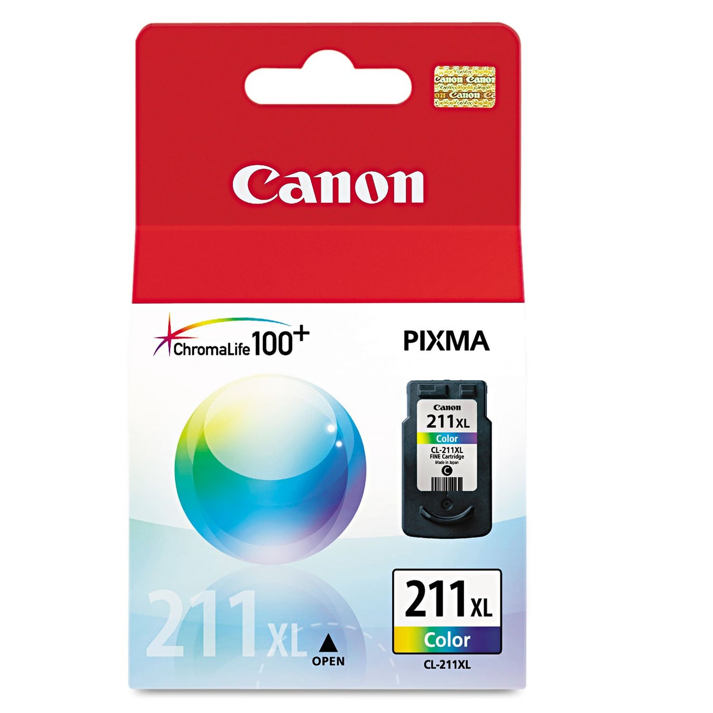 Canon 2975B001 Cl-211Xl High-Yield Ink Cartridge Tri-color