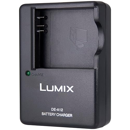 De-A12B Digital Camera Battery Charger for Panasoni Camera LUMIX CGA-S005E CGA-S005 DMW-BCC12 CGA-S005GK DC122 for DMC- FX3 FX8 FX9 FX10 FX12 LX1 LX2