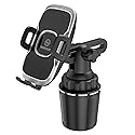 WixGear Cup Holder Phone Mount, Adjustable Long Neck Cellphone Holder for Car, Upgraded Version, Cup Phone Holder for Car with Expandable Side Arms