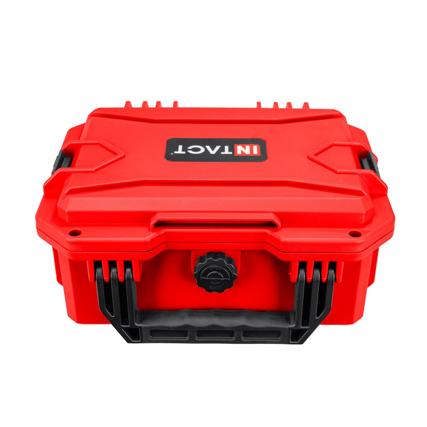 Eylar 11.8" Intact Series Compact Hard Camera Case, Lightweight and Durable Stacker Design with Foam (Red)