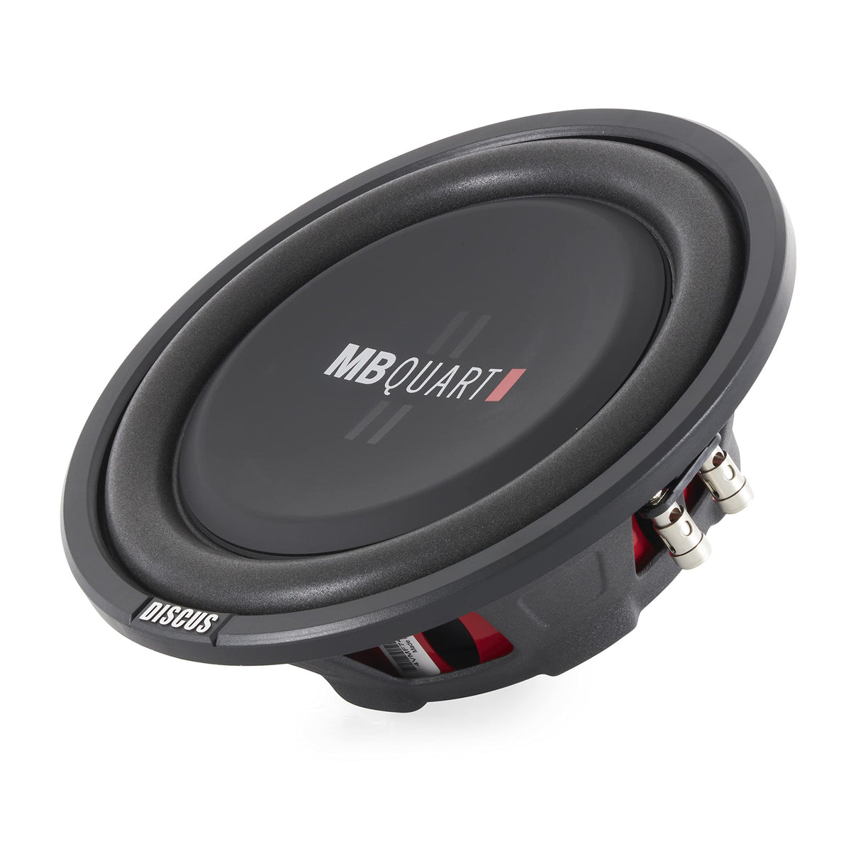 MB Quart Discus 10 Inch 400W Shallow Mount 4 Ohm DVC Car Subwoofer