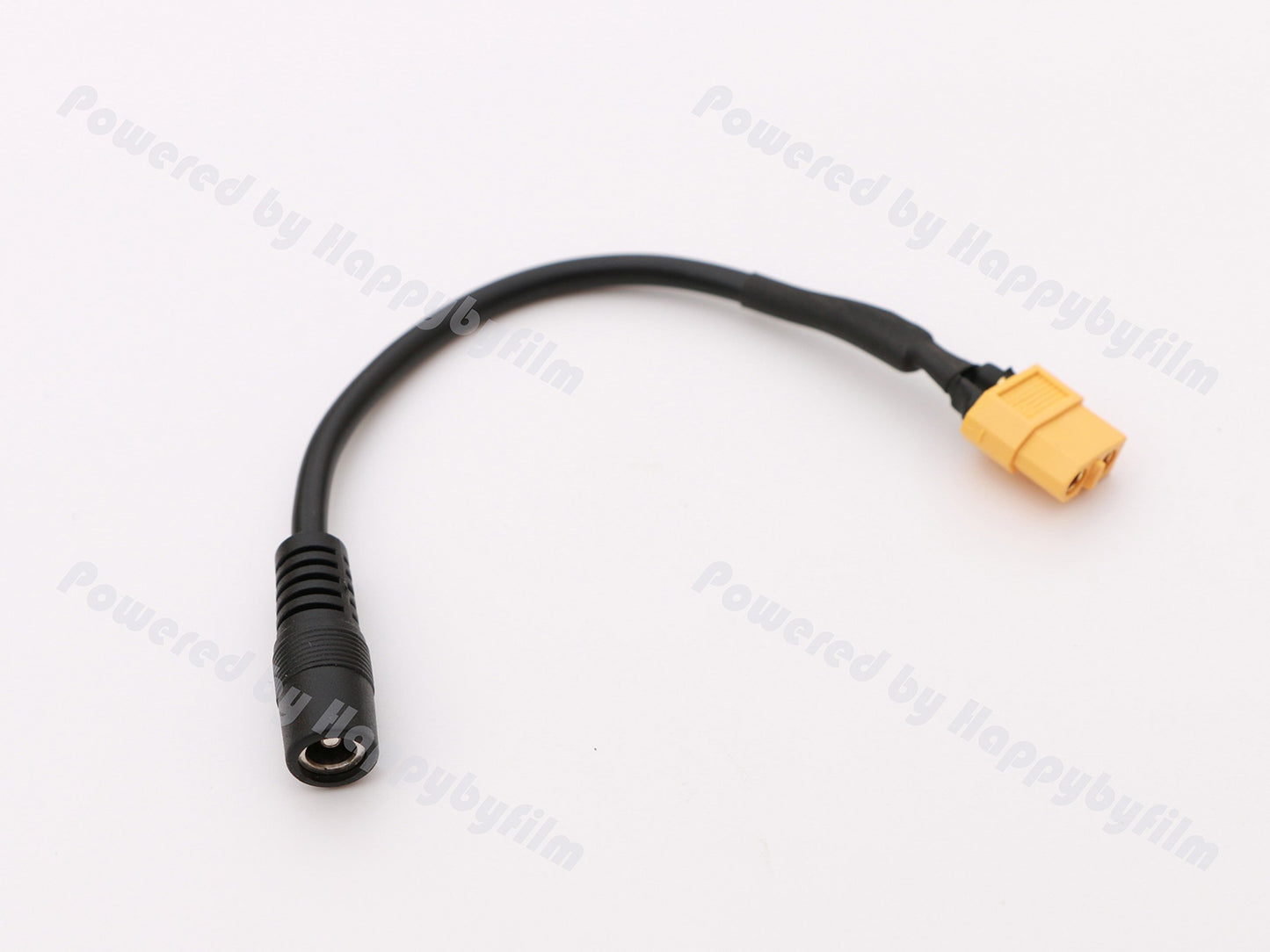 Amass XT60 XT-60 Female to DC 5.5/2.5mm Jack Power Adapter for FPV Monitor Power