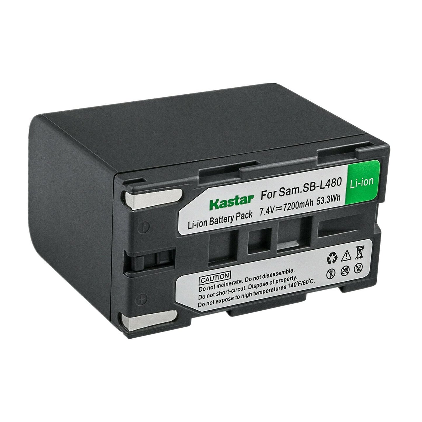 Kastar 1-Pack Battery Replacement for Samsung SB-L160 SBL160, SB-L320 SBL320, SB-L480 SBL480, SB-L110A SBL110A Battery, Samsung VP-W87 VP-W87D VP-W90