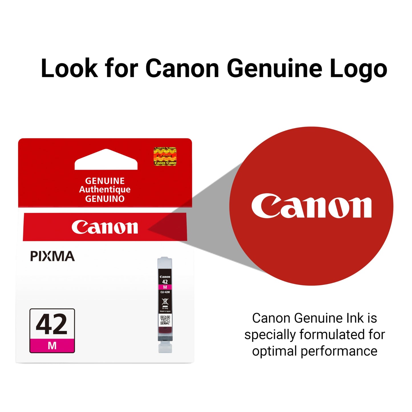 Canon CLI-42 Genuine Magenta Ink Tank, Compatible with PIXMA PRO-100 Printers