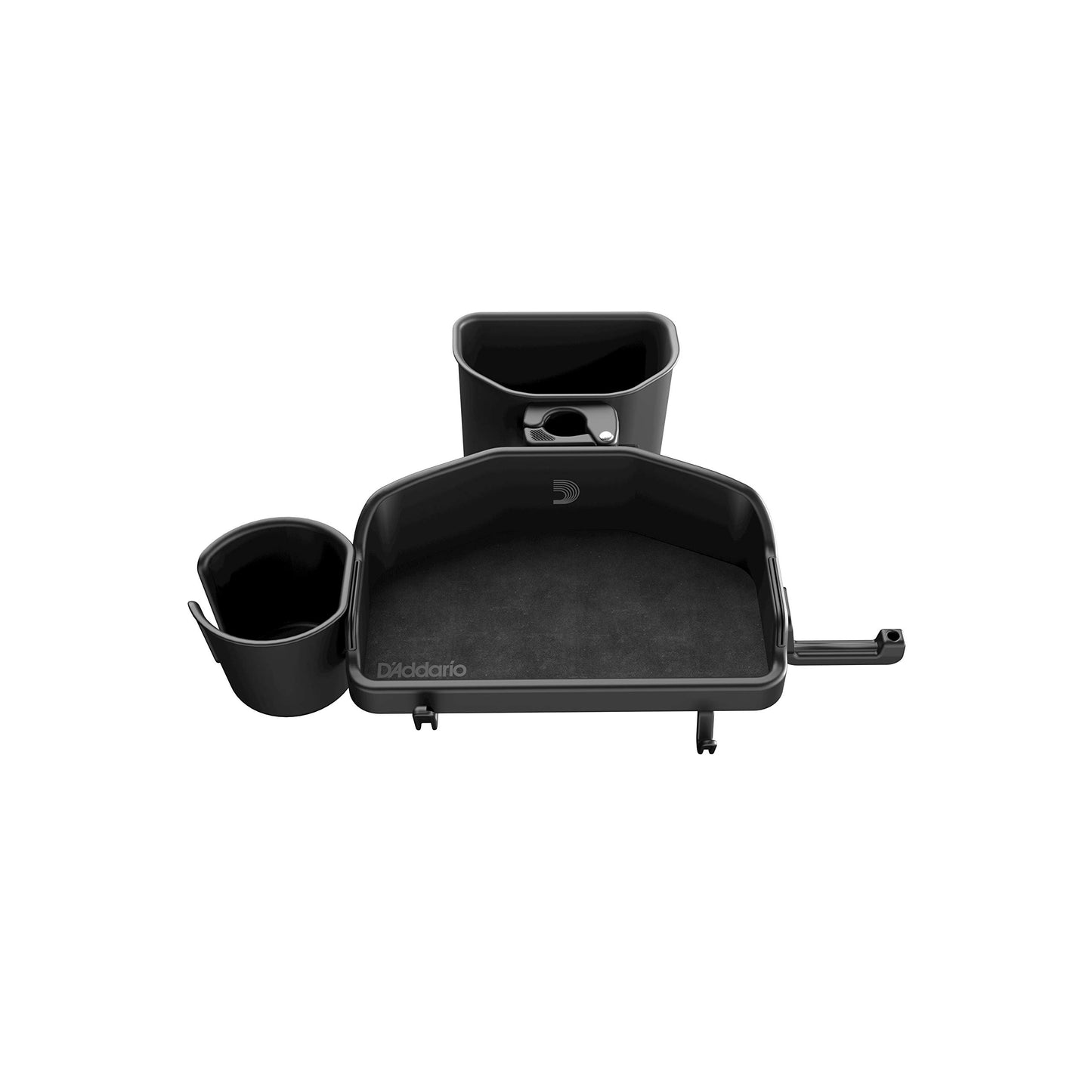 D'Addario Mic Stand Accessory System Starter Kit with Gear Tray, Cup Holder & Tip Jar