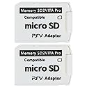 Hyamass SD2Vita Pro 5.0 PS Vita SD Card Adapter for PS Vita Memory Card - Compatible with PS Vita 1000/2000, PSTV, Firmware 3.60 HENkaku Enso