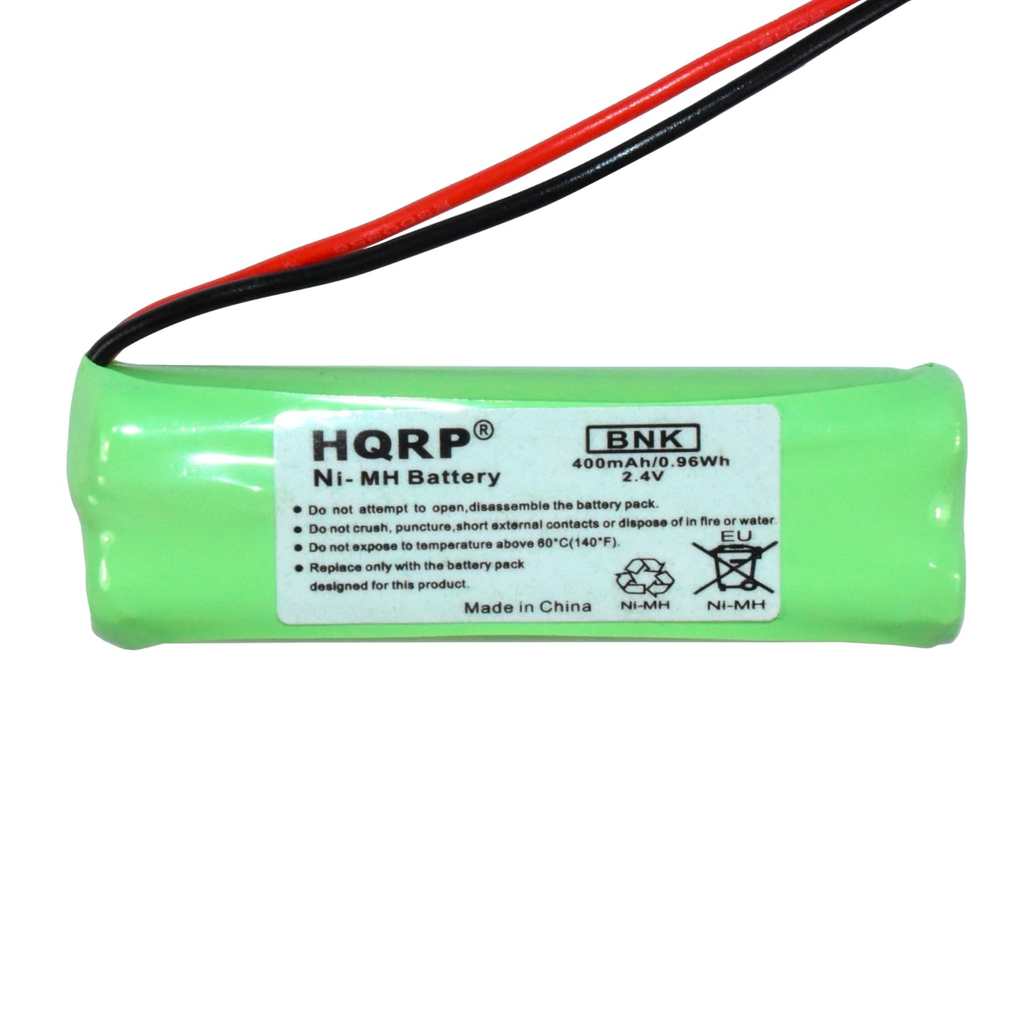 HQRP Phone Battery Compatible with Vtech BT183482 BT283482 89-1348-01 2.4V 400mAh NI-Mh