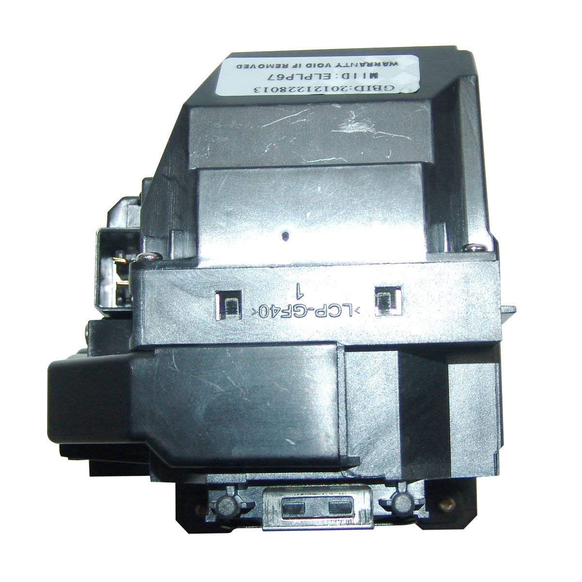 CJD LP67 Replacement Lamp for Epson VS210 VS220 W12 S12 EX5210 EX7210 EX3210 EX3212 X12 PowerLite Home Cinema 500 707 710HD 750HD Elplp67 Replacement