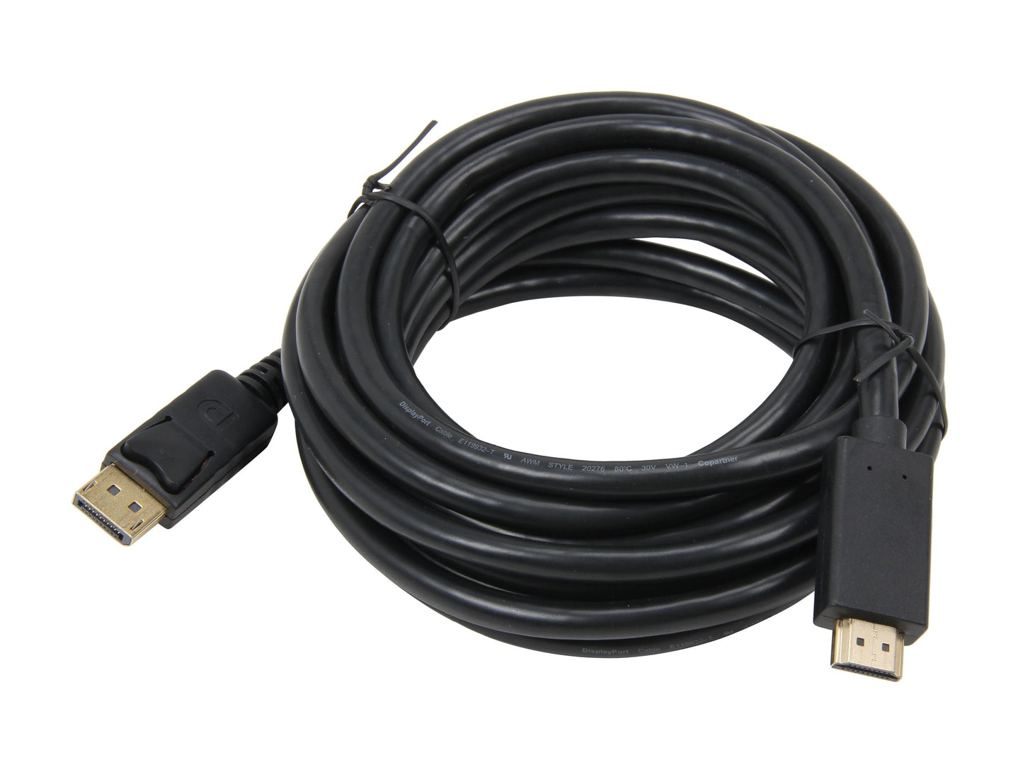 Nippon Labs DP-HDMI-15 15' DisplayPort Male to HDMI Male Cable