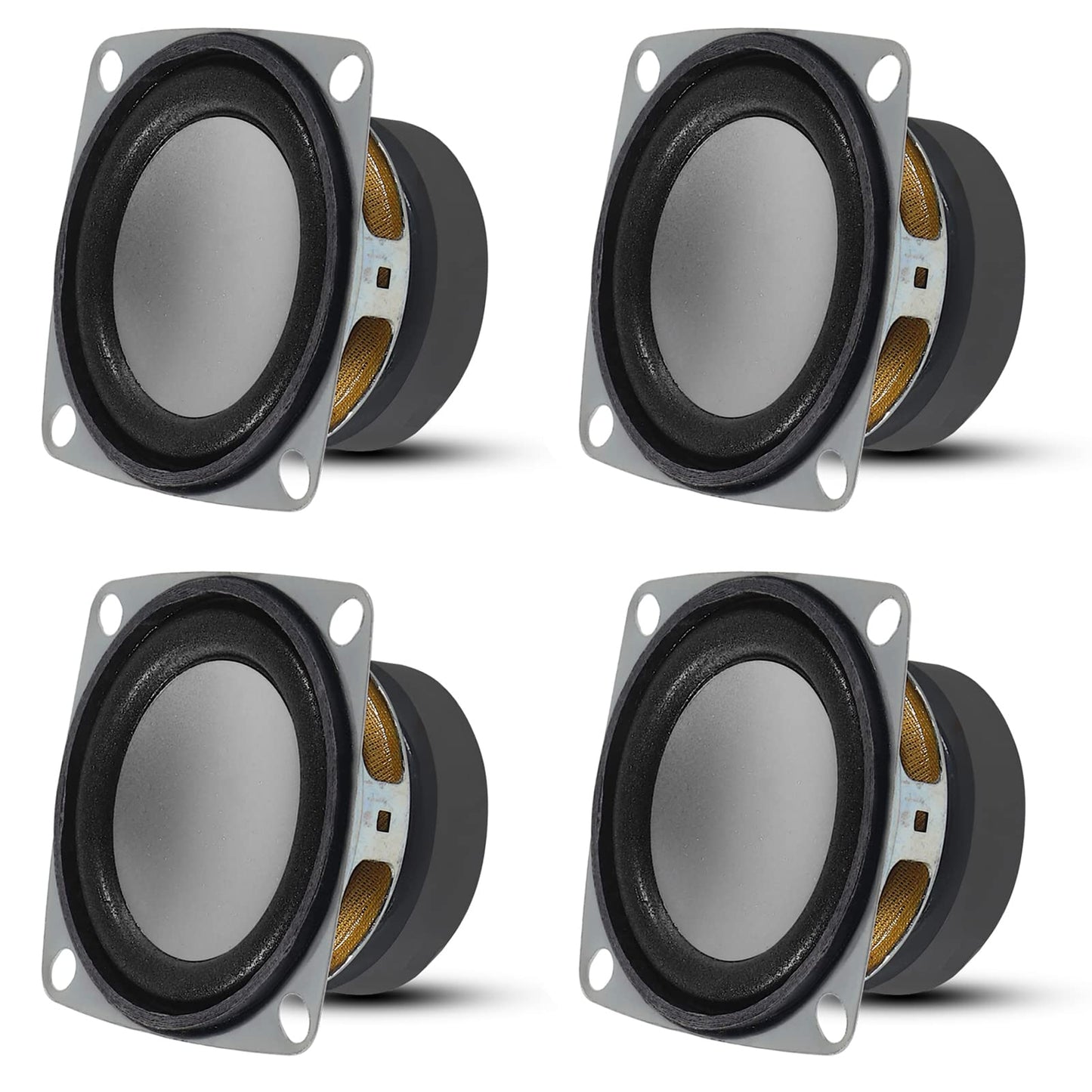 D-FLIFE 2" 4Ohm 3W Full Range Audio Speaker Stereo Woofer Loudspeaker for Arduino (4pcs)