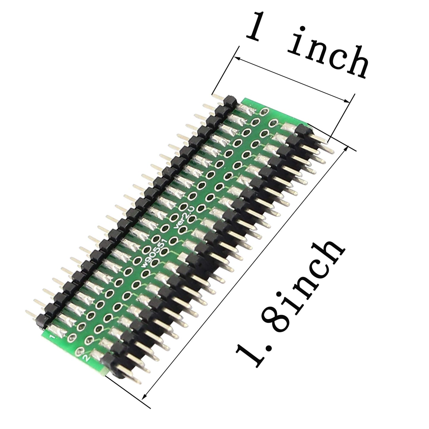 PNGKNYOCN IDE 44 Pin Male to Male Hard Drive Adapter, 2.5 inch Hard Disk Interface, Industrial Computer POS Machine, Electronic Disk Adapter (Parallel