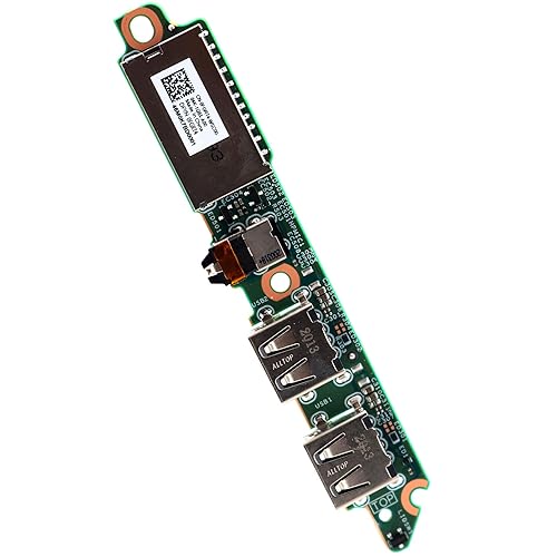 Deal4GO USB Port SD Card Reader Audio I/O Board FGRT4 0FGRT4 Replacement for Dell G3 3500 G5 5500 G5 SE 5505 Gaming Laptop