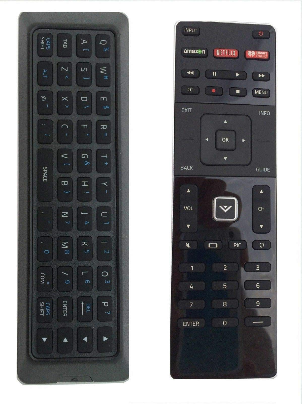 New Remote Contro XRT500 for Vizio Smart TV l with Keyboard QWERTY LED Back Light