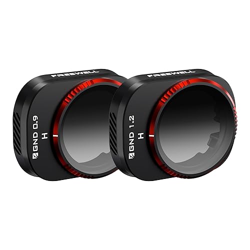 Freewell Soft Edge Gradient GND0.9, GND1.2-2 Pack Filters Compatible with Mini 4 Pro - Enhance Landscape Photography
