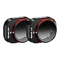 Freewell Soft Edge Gradient GND0.9, GND1.2-2 Pack Filters Compatible with Mini 4 Pro - Enhance Landscape Photography