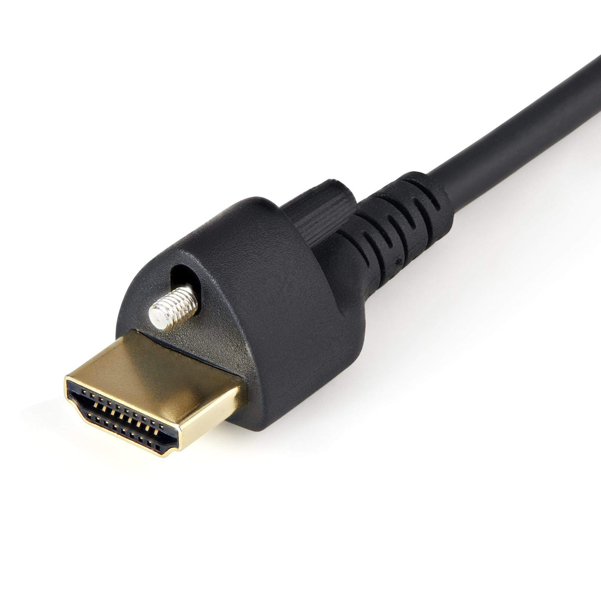StarTech 6ft HDMI 2.0 Cable with Locking Screw, 4K 60Hz, HDR, Male to Male