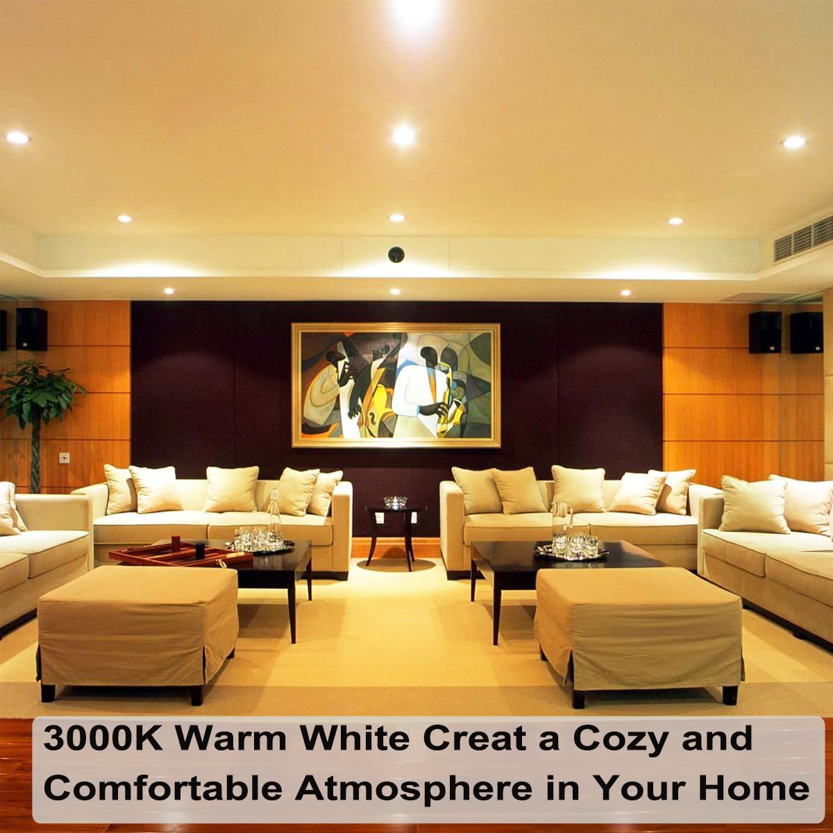 Vinaco PAR20 50W Halogen Bulb Dimmable 120V 3000K Warm White for Range Hood