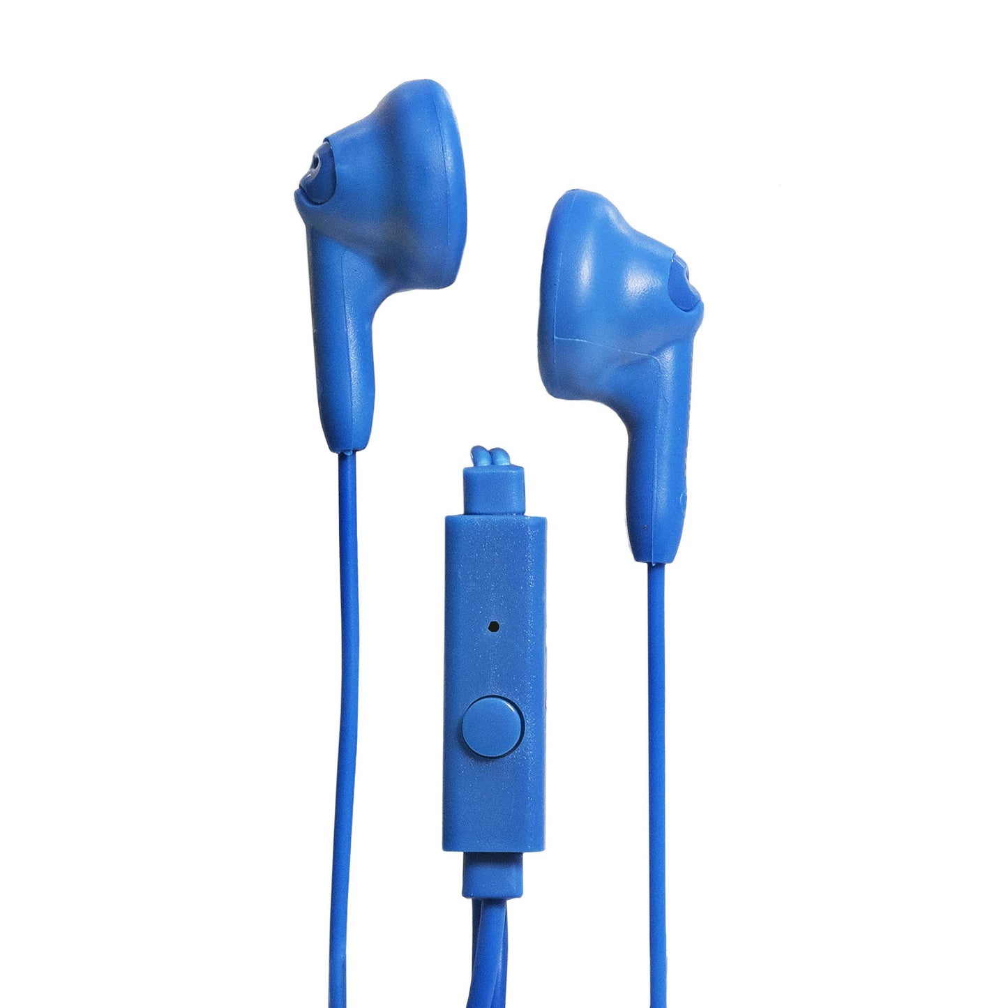 Magnavox MHP4820M-BL Gummy Earbuds with Microphone in Blue | Available in Pink, Purple, White, Black, & Blue | Earbuds Gummy | Extra Value Comfort…