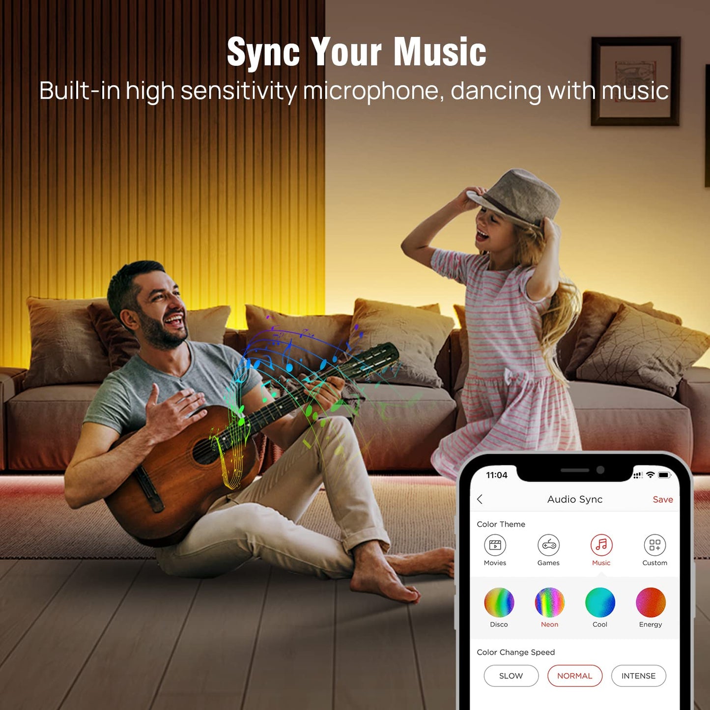Sengled Smart LED Strip Lights, 16.4ft Wi-Fi LED Lights Work with Google Home, 16 Million Colors, RGB, Music Sync, Adjustable Length, 25,000 Hours