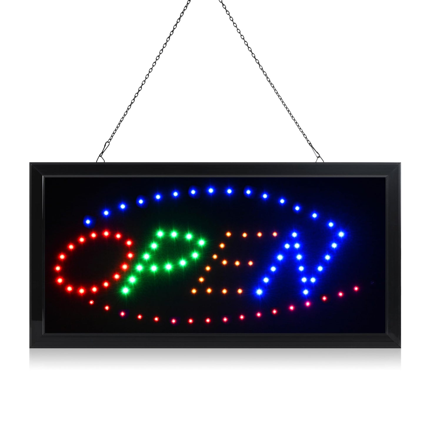 LED Neon Light Open Sign With Animation On/off and Power On/Off two Switchs for Business (OPEN LN101)