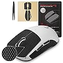 HOTLINEGAMES 2.0 Plus Mouse Anti Slip Grip Tape Compatible with Logitech G Pro X2 Superstrike Lightspeed, G Pro X Superlight 2 / Superlight, Gaming
