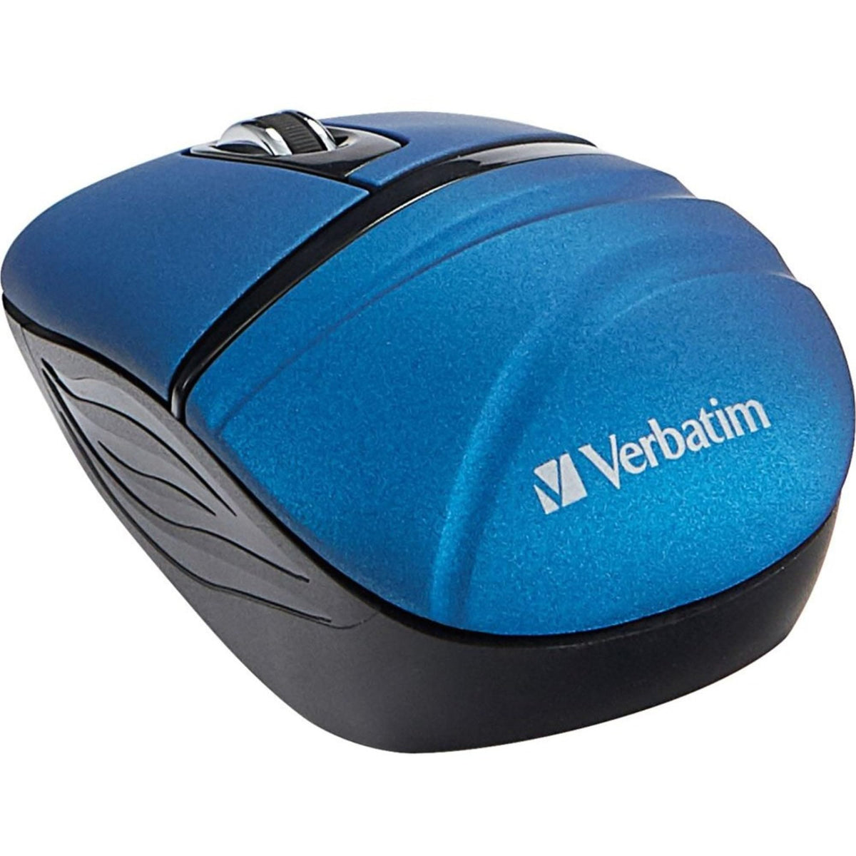 Verbatim 2.4G Wireless Mini Travel Optical Mouse with Nano Receiver for Mac and PC - Blue