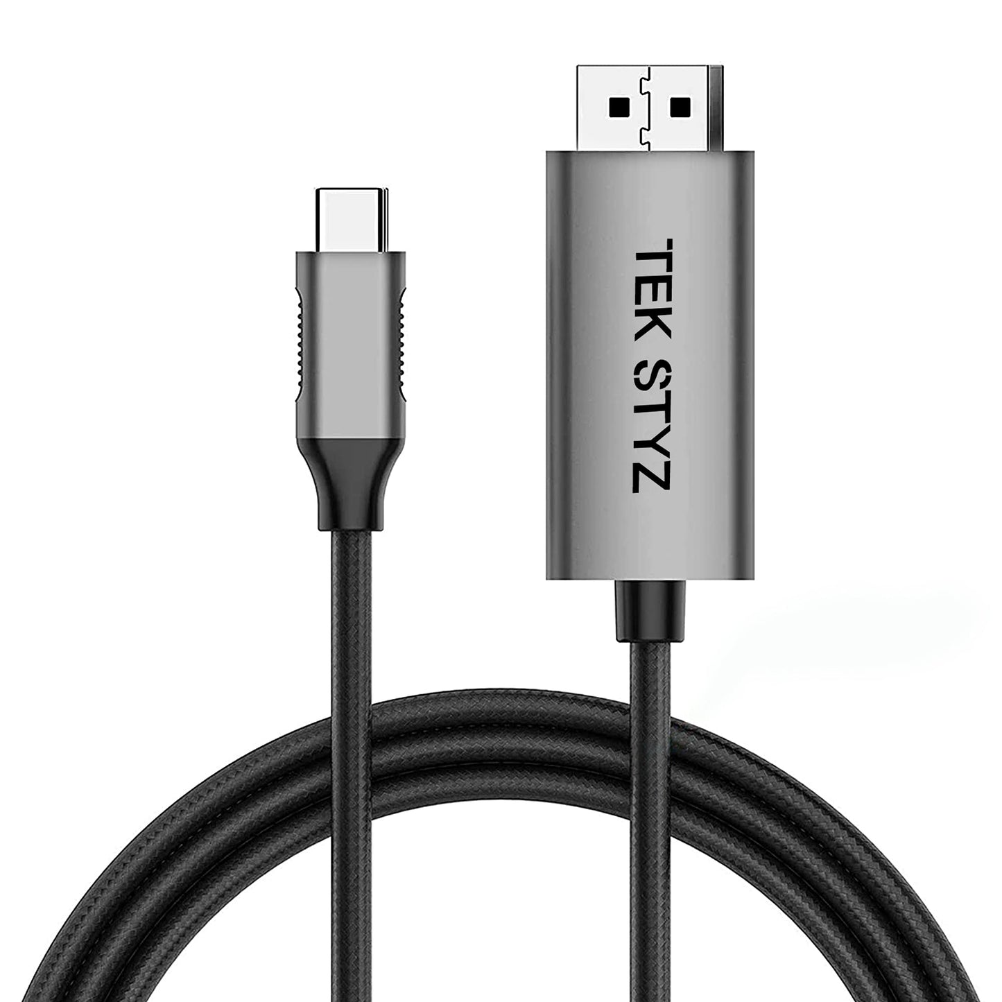 Tek Styz HDMI USB Type-C 8k/4k Cable Kit Compatible with Huawei Enjoy 20 SE/Plus/5G/Pro Thunderbolt 3/4 at Full Digital 60Hz 2.1/ Stable Driver