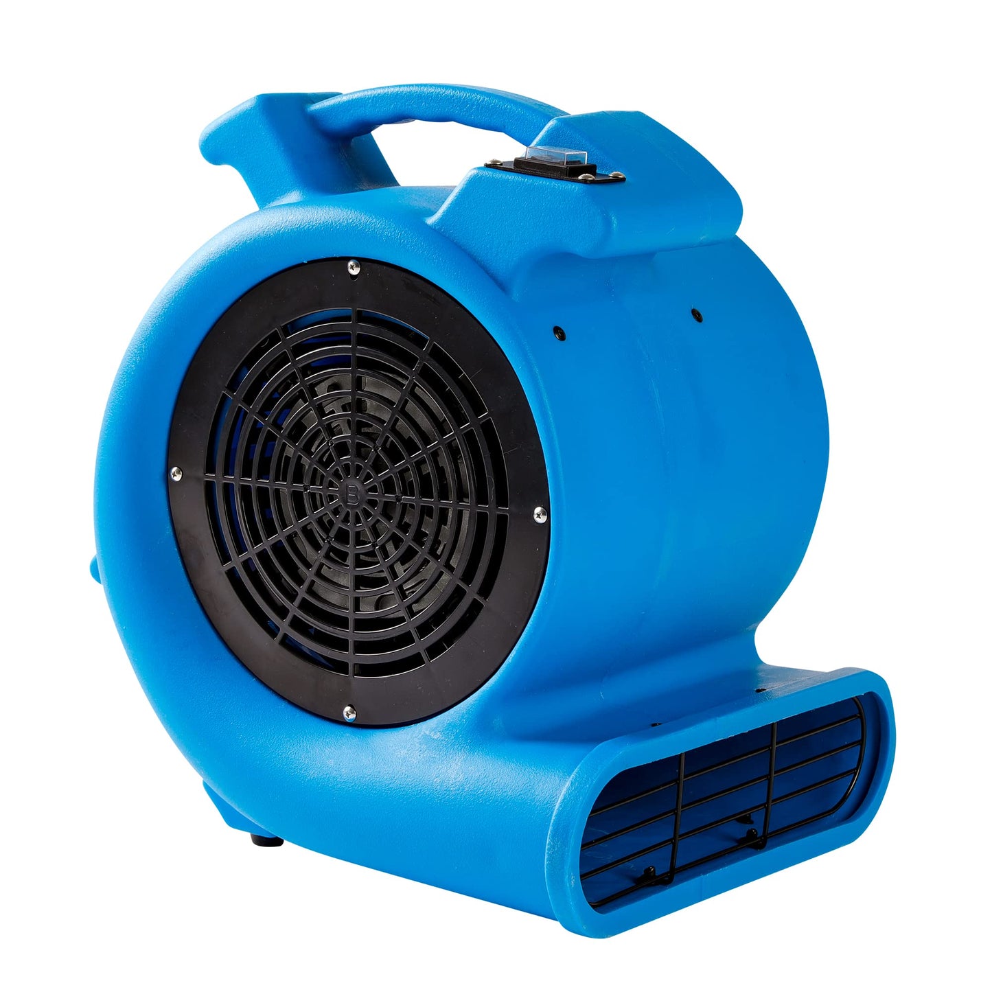 Mounto 1/2hp Air Mover Floor Drying Blower Fan - Powerful 1/2HP Motor Carpet Dryer, 2200 CFM Air Flow, Lightweight Design, 2-Speed Settings