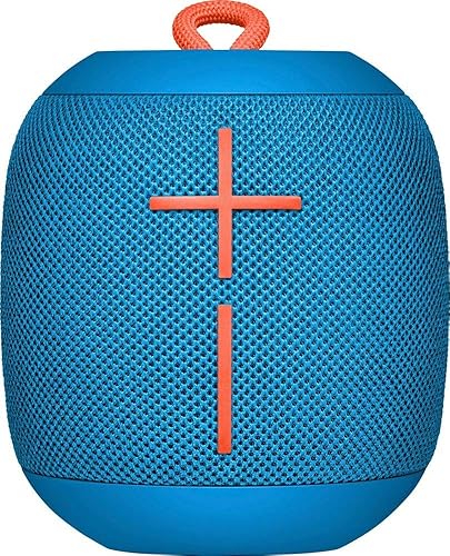Ultimate Ears WONDERBOOM Super Portable Waterproof Bluetooth Speaker, Subzero Blue (Renewed)