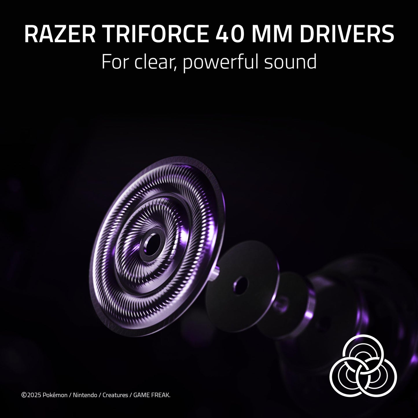 Razer Kraken Kitty V2 USB Wired Headset: Gengar Spikes - Stream Reactive Lighting - HyperClear Cardioid Mic - 40 mm Drivers - 7.1 Surround Sound