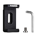 POWRIG SSD Holder Clamp for Sigma FP/BMPCC4K/6K/ZCAM Camera Cage Recording with External SSD Drive, for Samsung T5 T7 T9 Drives