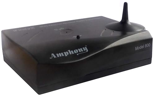Multichannel Wireless Audio Transmitter for Surround Speakers - Model 800, 4 Channels, 300' Range, Connects Any Audio Source, Better-Than Bluetooth