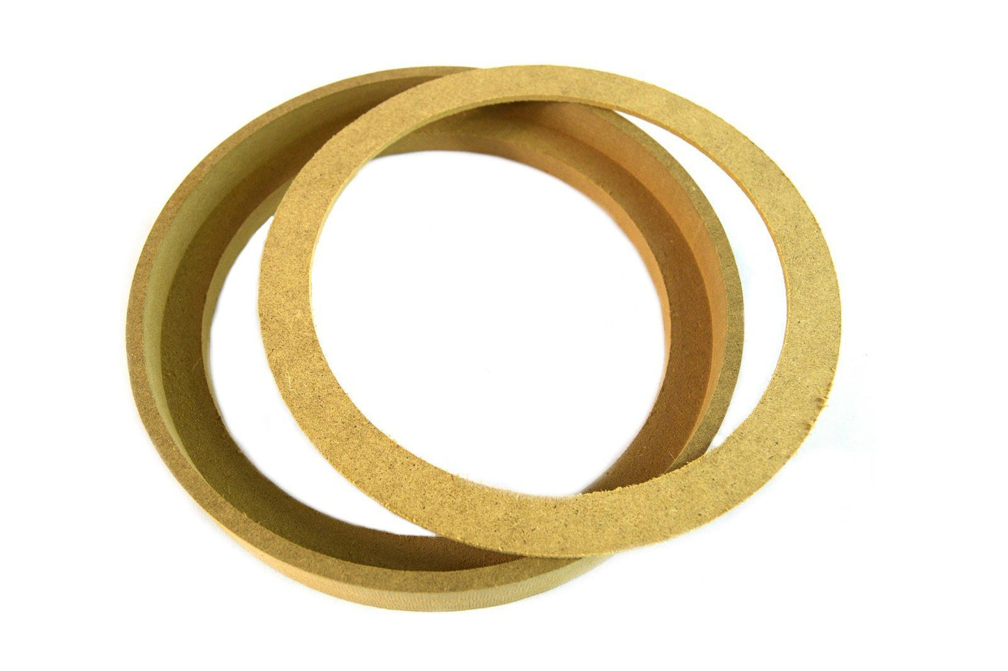 Speaker Spacer Wood Ring 1 Pair 6.5" Ring-6.5BZ MDF Ring Recess with Bezel