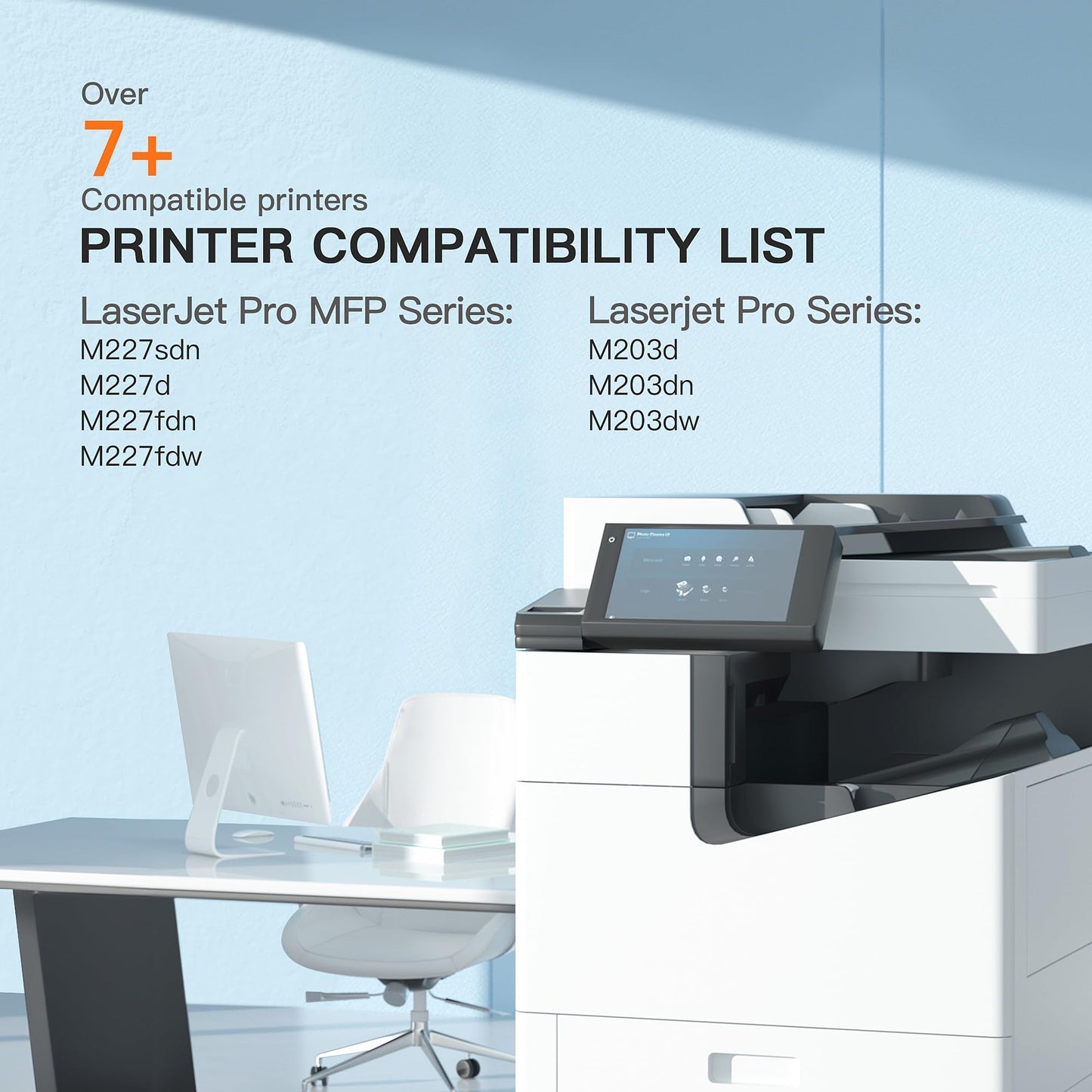 E-Z Ink 30A Toner Cartridge Black CF230A Replacement for HP 30A Black Toner Cartridge CF230A CF230X Compatible with M227fdw M203dw M227fdn M203dn