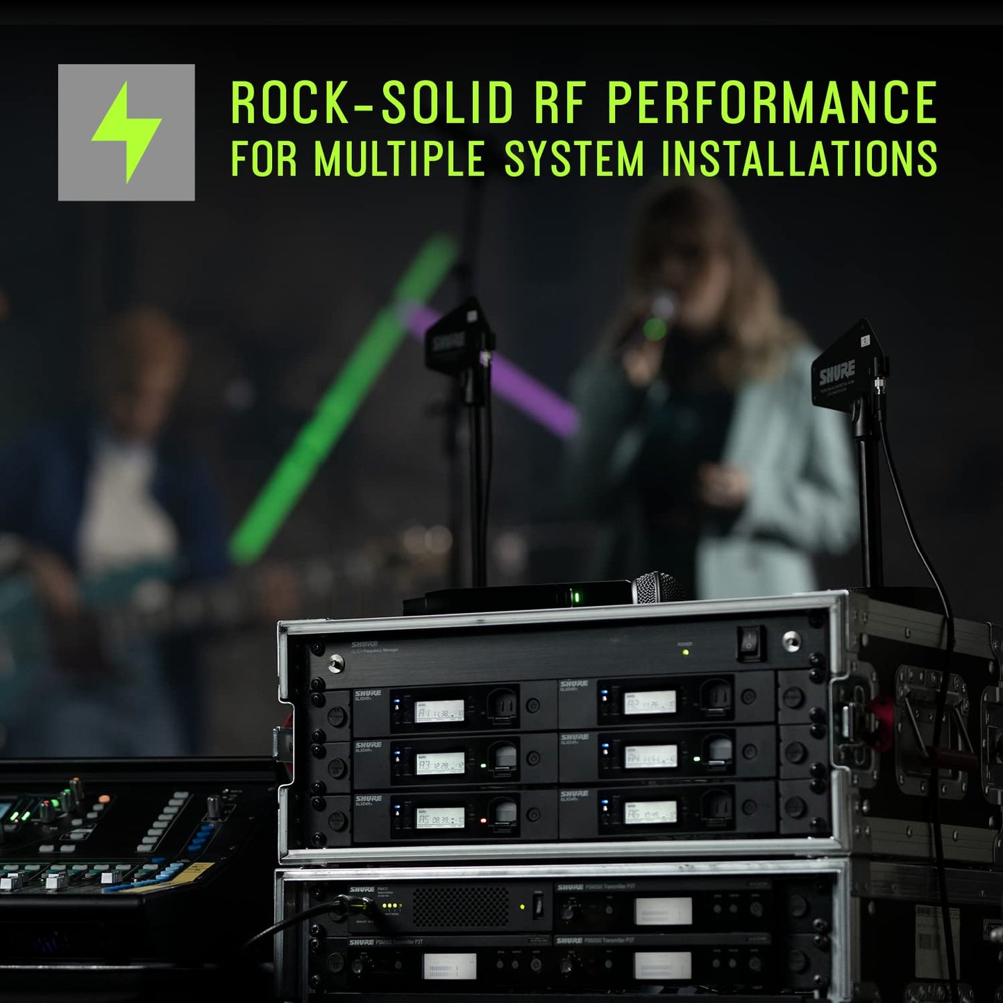 Shure GLX-D+ Dual Band SB904 Lithium-Ion Rechargeable Battery with up to 12 Hours of Runtime, Compatible with GLXD+ Digital Wireless Systems (GLXD1+