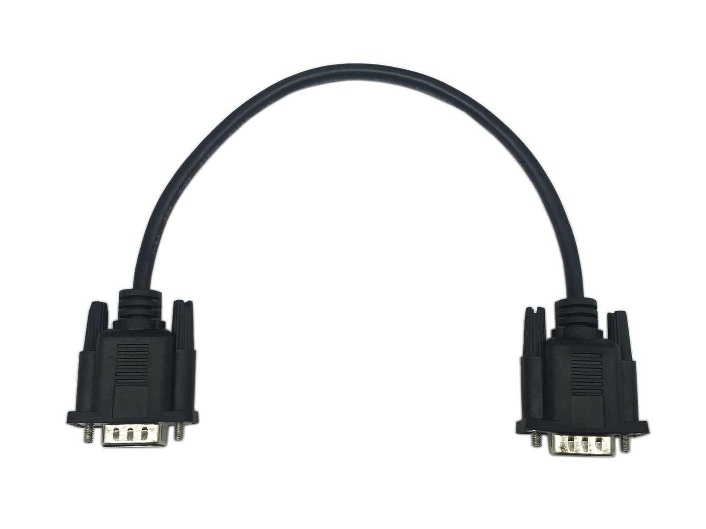 CERRXIAN 1ft VGA SVGA 15 Pin HD15 Male to Male Adapter Video Monitor Cable for PC Laptop TV Porjector(mm)