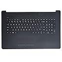 Jxjslp Replacement for HP Laptop 17-by 17-CA 17T-by 17Z-CA Upper Case Palmrest US Keyboard with Non-PTP Function Touchpad Assembly L22751-001