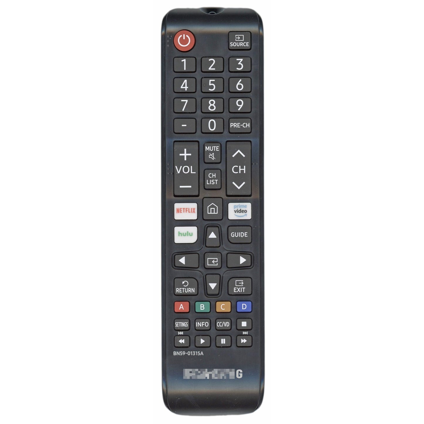 Dan's Originals OEM BN59-01315A for Samsung TVs Remote Control - Works All Models - No Programming - Genuine - BN5901315A - Black