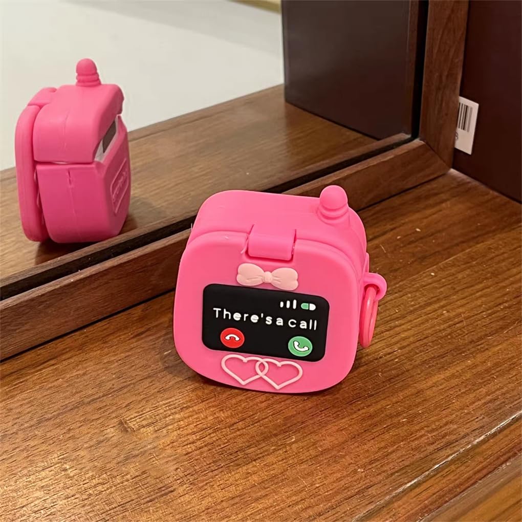 Cute Case for AirPods 4 Case Cover 2024 with Cleaner kit,Airpods 4 Cases Women Anti-Drop Silicone iPods 4 Earbuds Accessorie Charging Cases Girl