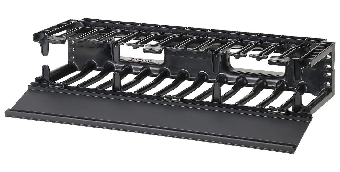 Panduit NMF2 Horizontal Cable Manager, Black