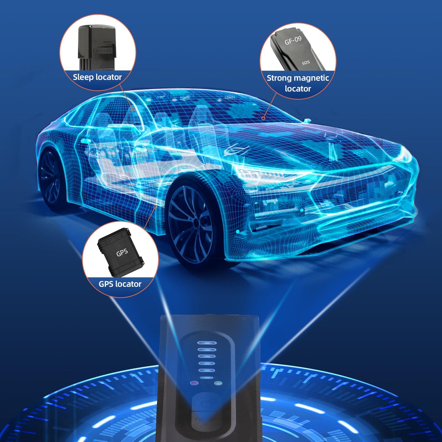 Hidden Camera Detector, Anti-Spy Camera Detector-Hidden Device GPS Detector,Rf Wireless Signal Scanner,Bug Detector,Camera Detector for Hotels, Home