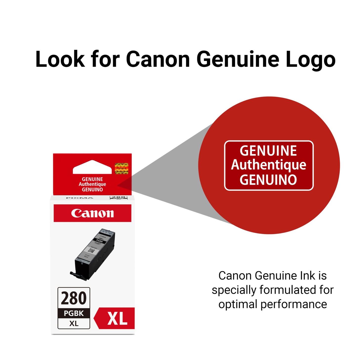 Canon PGI-280XL PGBK Compatible To TR7520,TR8520,TR8620,TS6120,TS6220,TS6320,TS702,TS8120,TS8220,TS8320,TS9120,TS9520 Printers