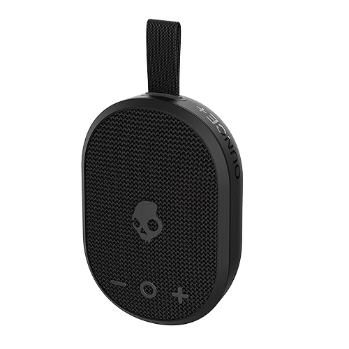 Skullcandy Ounce+ Wireless Bluetooth Speaker - IPX7 Waterproof Mini Portable Speaker with 16 Hour Battery, True Wireless Stereo, and Ballistic Nylon