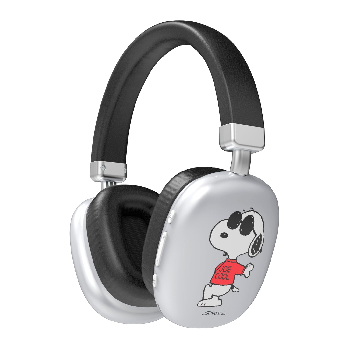 SOAR Peanuts Active Noise Cancelling Wireless Headphones Silver- Snoopy