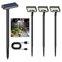 Tryme Solar Motion Lights Outdoor Waterproof 92 LEDs Bright Pathway Lights with Adjustable Angle & 3 Modes for Walkway, Driveway, Sidewalk, Garden
