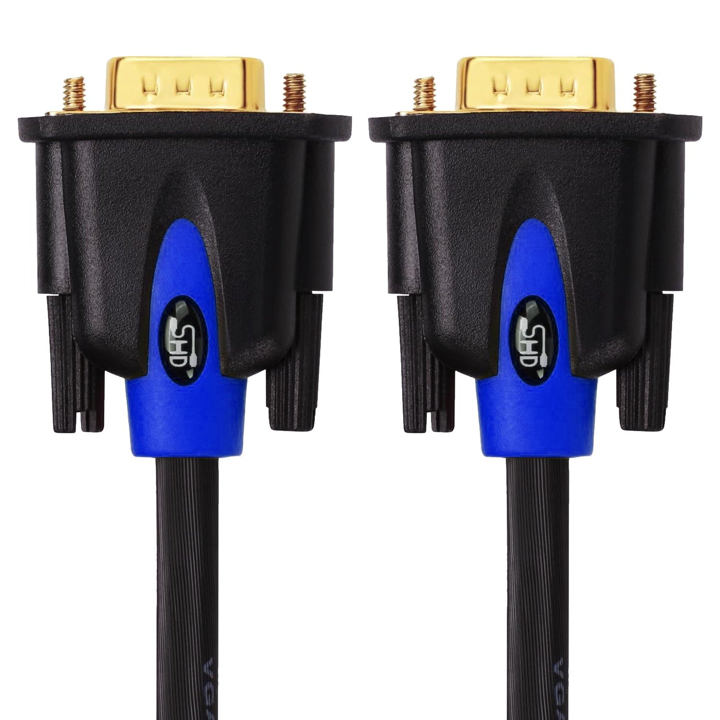 SHD VGA Cable, VGA to VGA HD15 Monitor Cable for PC Laptop TV Projector-3Feet