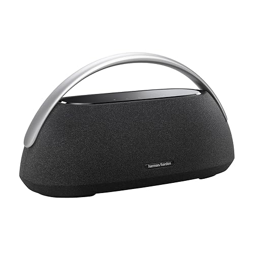 Harman Kardon Go + Play 3 - Portable Bluetooth speaker with superior sound and 8 hours playtime, USB Charging, Auto self tuning, Dual far-field
