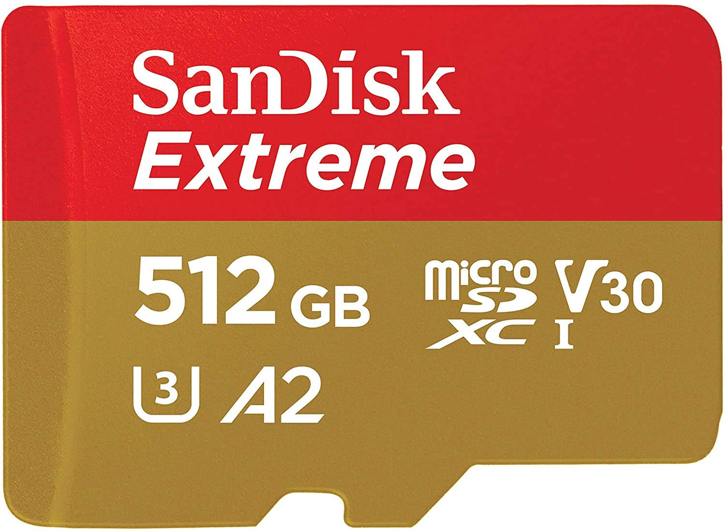 SanDisk Micro Extreme 512GB SDXC UHS-I U3 V30 Memory Card (2) Works with Camera GoPro Action Camera Hero 12 Black (SDSQXAV-512G-GN6MN) Bundle with (1)